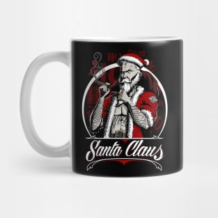 Badass Santa Claus Christmas Mug